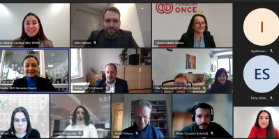 Snapshot of the meeting on Microsoft Teams