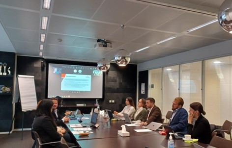 Members and partners of the D-WISE Network during the Executive Session that took place in Brussels